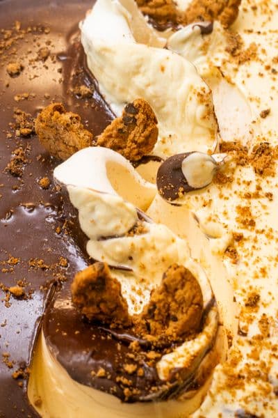 Gelato artesanal sabor Kinder Ovo da Nonno Francesco