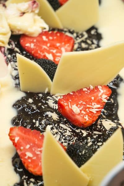 Gelato artesanal sabor panna cotta da Nonno Francesco